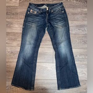 Vigoss Rhinestone Jeans, Size 14